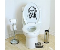 Urlo di Munch - Adesivi per wc